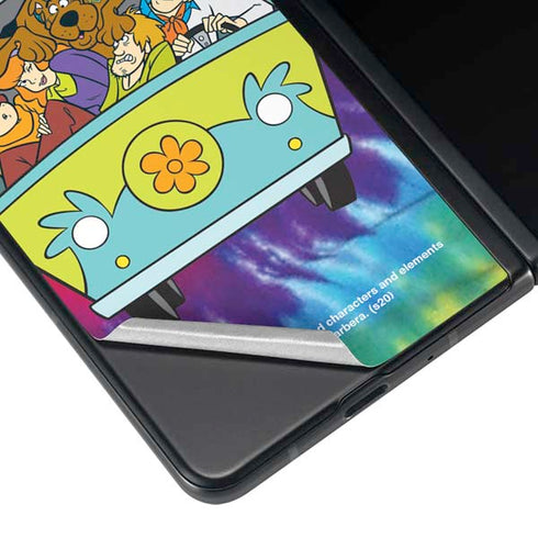 Scooby Doo Scooby-Doo Tie Dye Galaxy Z Fold4 5G Skin